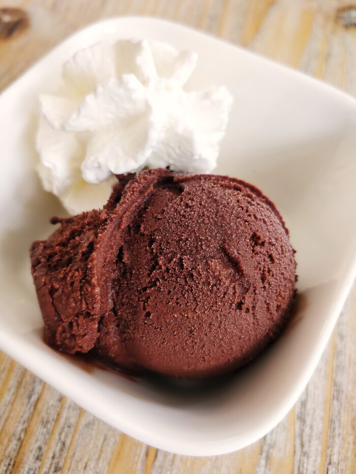 Sorbet chocolat